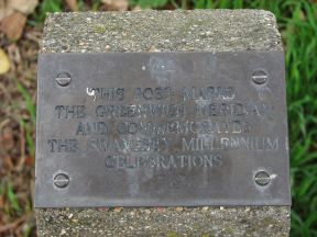 Greenwich Meridian Marker; England; Cambridgeshire; Swavesey